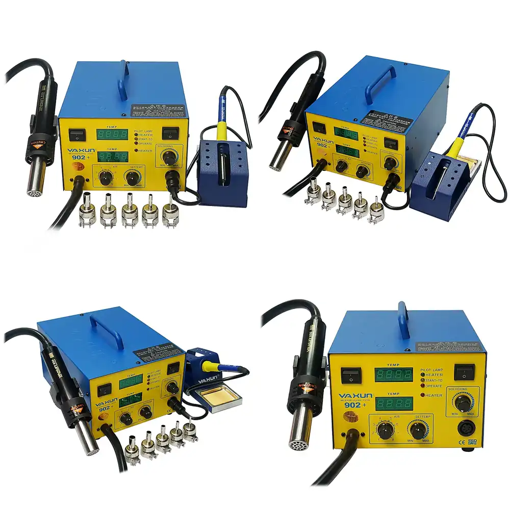 Hot Air Rework Station - 야순 YX-902D+ 열풍 디지털 BGA 리워크