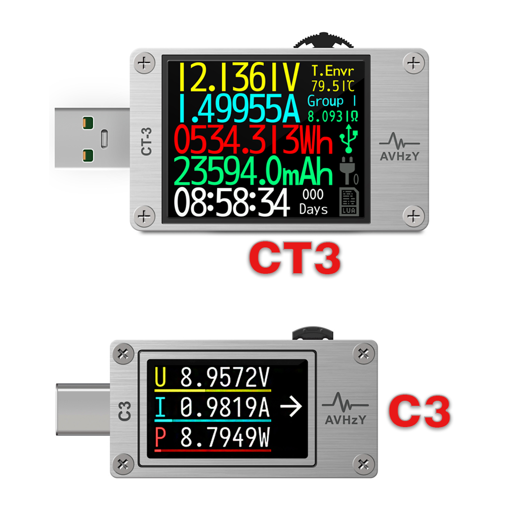 Logic Analyzer Usb - AVHzY USB 3.1 전력계 디지털 멀티미터