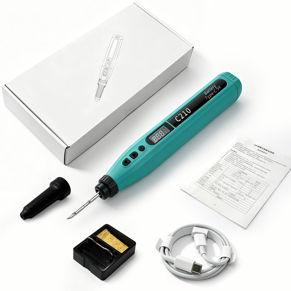 Diy Electronics Tools - 스마트 디지털 USB 납땜 인두 세트
