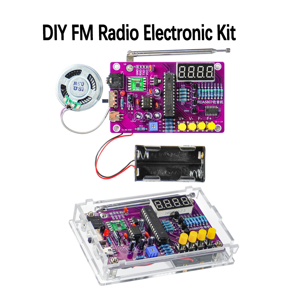 Diy Electronics Radio - DIY FM 라디오 전자 키트 87-108MHz