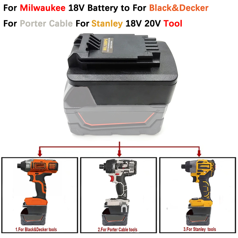 Black+Decker Tool 20V Max - 밀워키 M 18 18V 리튬 이온