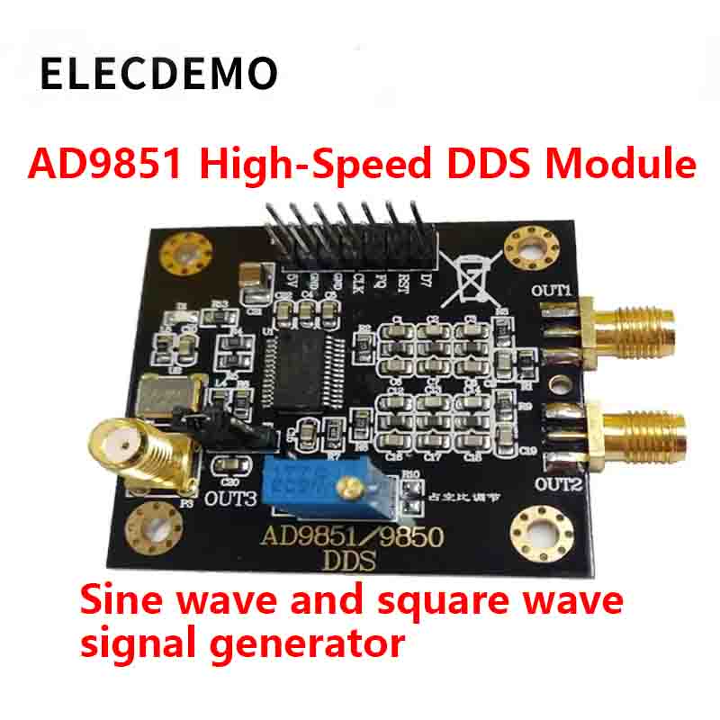 Diy Elektronik - AD9851 DDS 기능 신호 발생기 모듈,