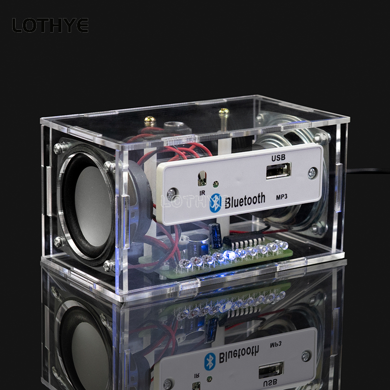Diy Electronic Components - 미니 듀얼 채널 블루투스 스피커 오디오