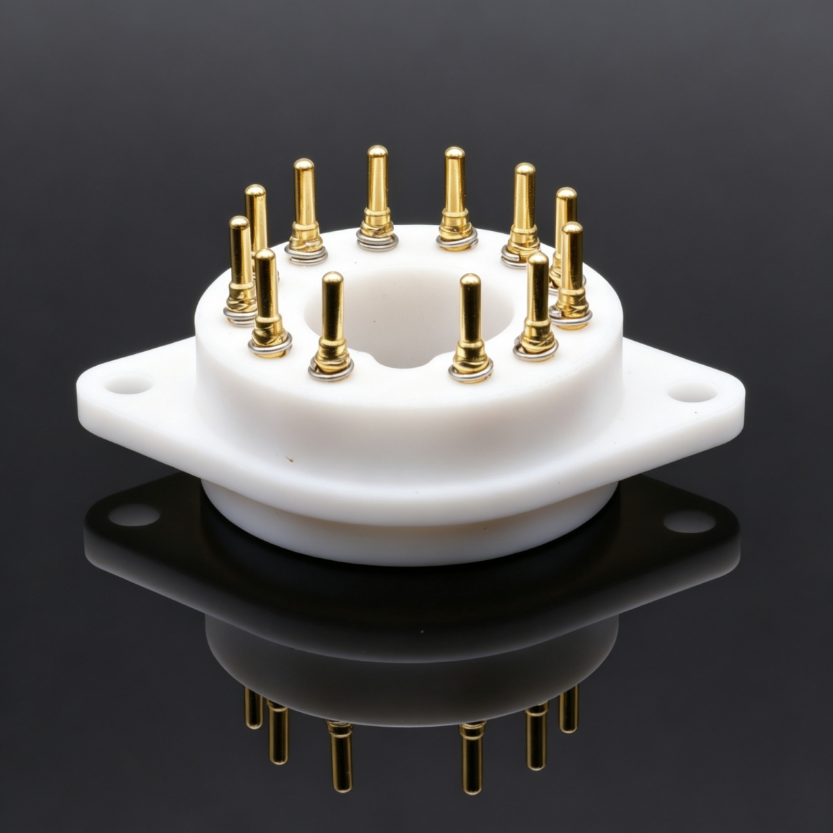 EIZZ 12핀 PTFE 진공 전자관 소켓 베이스 홀더 - Diy Electronics Holder 리뷰 및 가격
