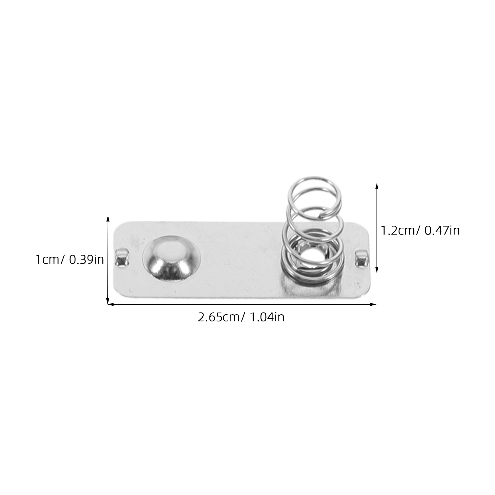 50Pcs 배터리 스프링 접점 플레이트 정밀 Aa 배터 - Diy Electronics Holder 리뷰 및 가격