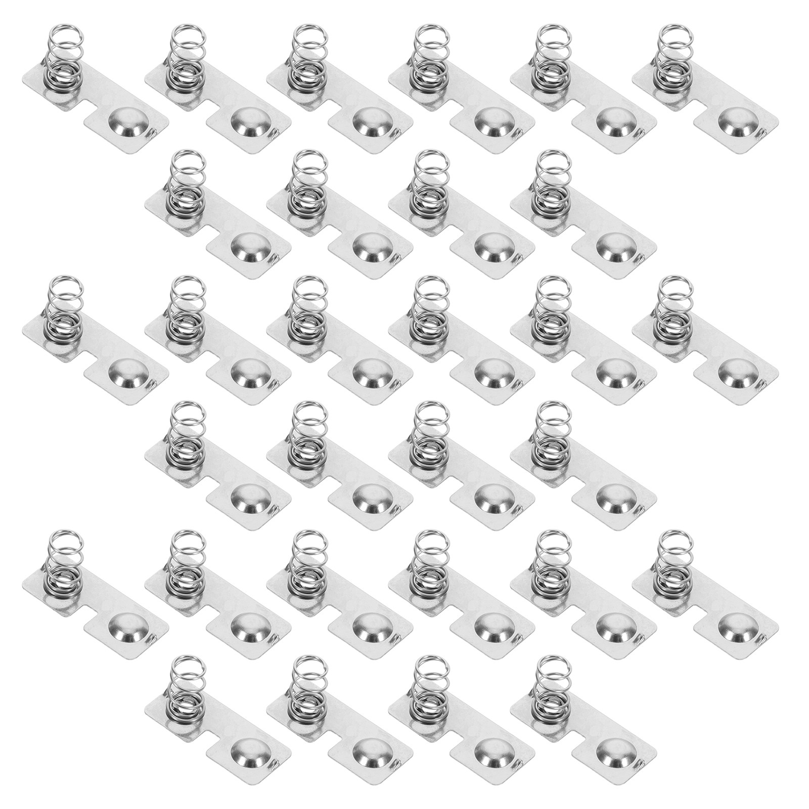 100개 AA 배터리 스프링 접점 스테인리스 스틸 배터 - Diy Electronics Holder 리뷰 및 가격