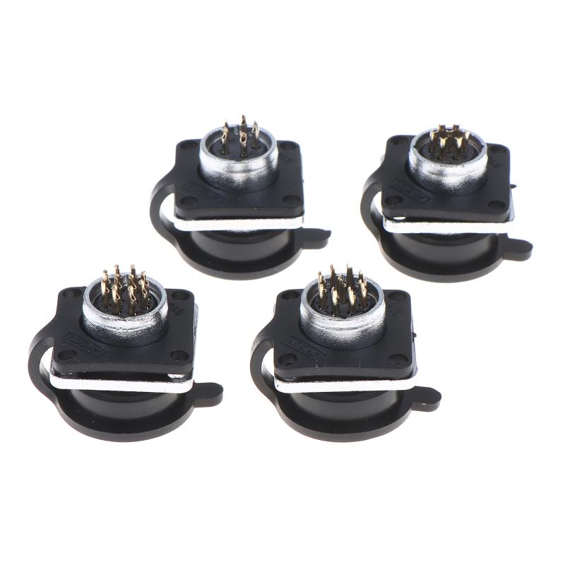 금속 쉘과 여러 개의 핀이 포함된 항공 커넥터 세트,  - Useful Diy Electronics Projects 리뷰 및 가격