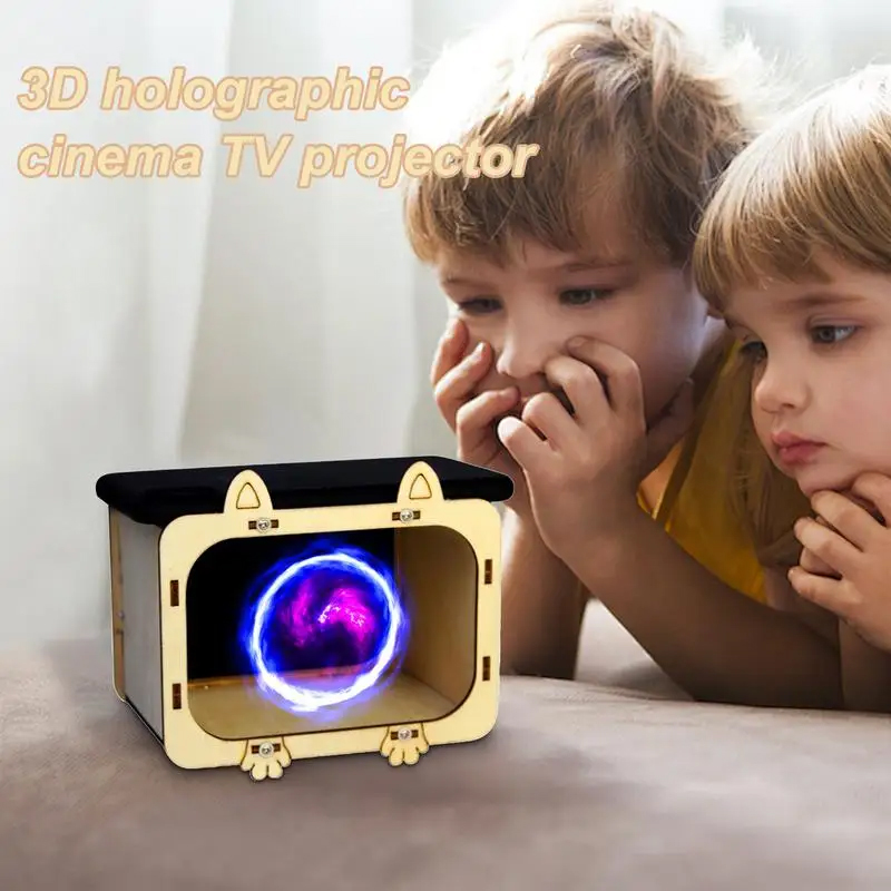 DIY 3D 홀로그램 극장 휴대폰 프로젝터, 과학 실험 - Diy Electronics Kids 리뷰 및 가격