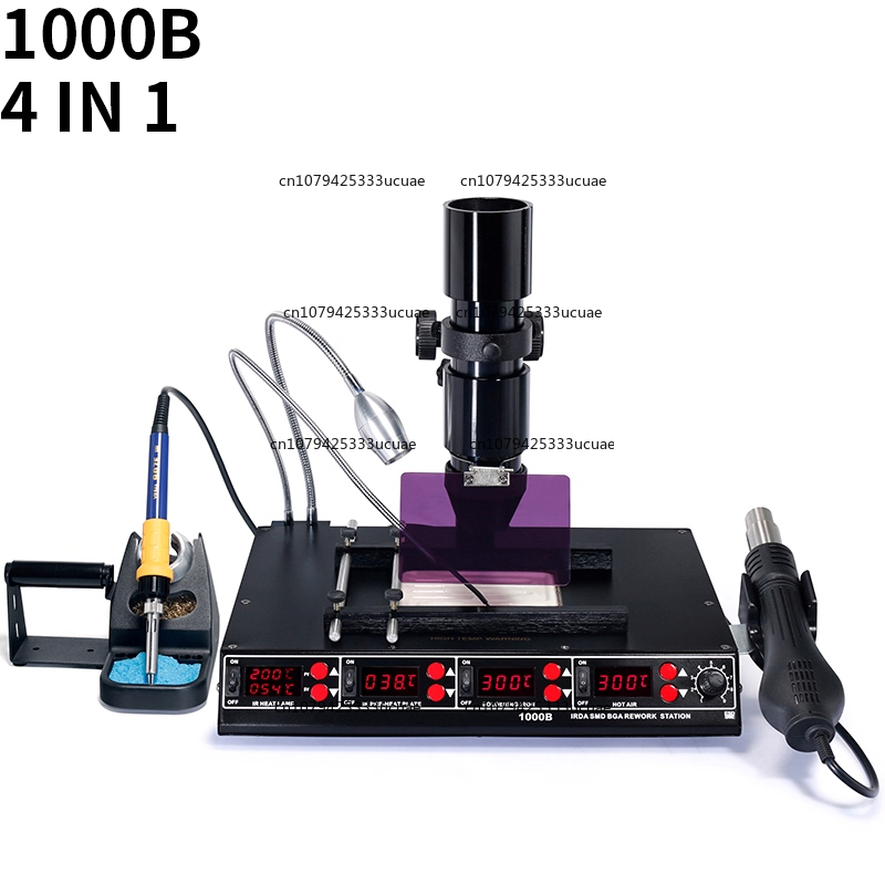 1000B/1000A 적외선 다기능 스테이션. 납땜 제 - Hot Air Rework Station 리뷰 및 가격