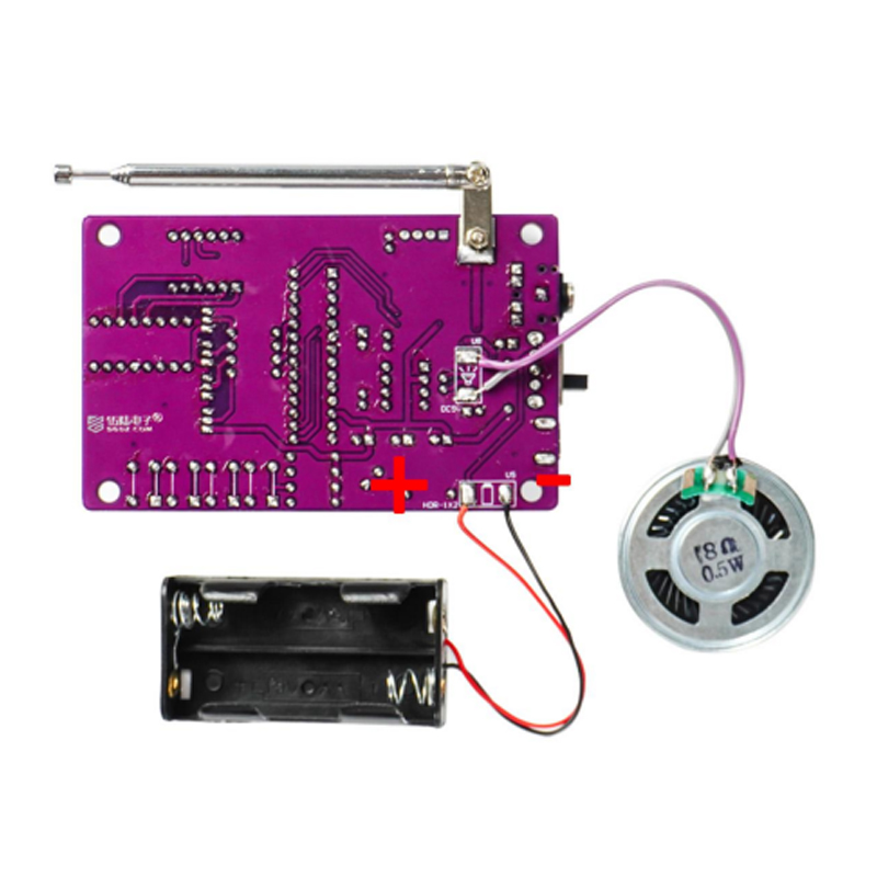 DIY FM 라디오 전자 키트 87-108MHz 조정  - Diy Electronics Radio 리뷰 및 가격