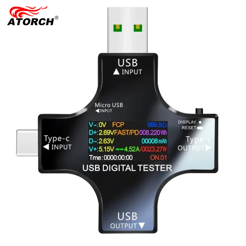 USB 테스터 DC 타입-C PD 디지털 볼트미터 암페 - Logic Analyzer Usb 리뷰 및 가격
