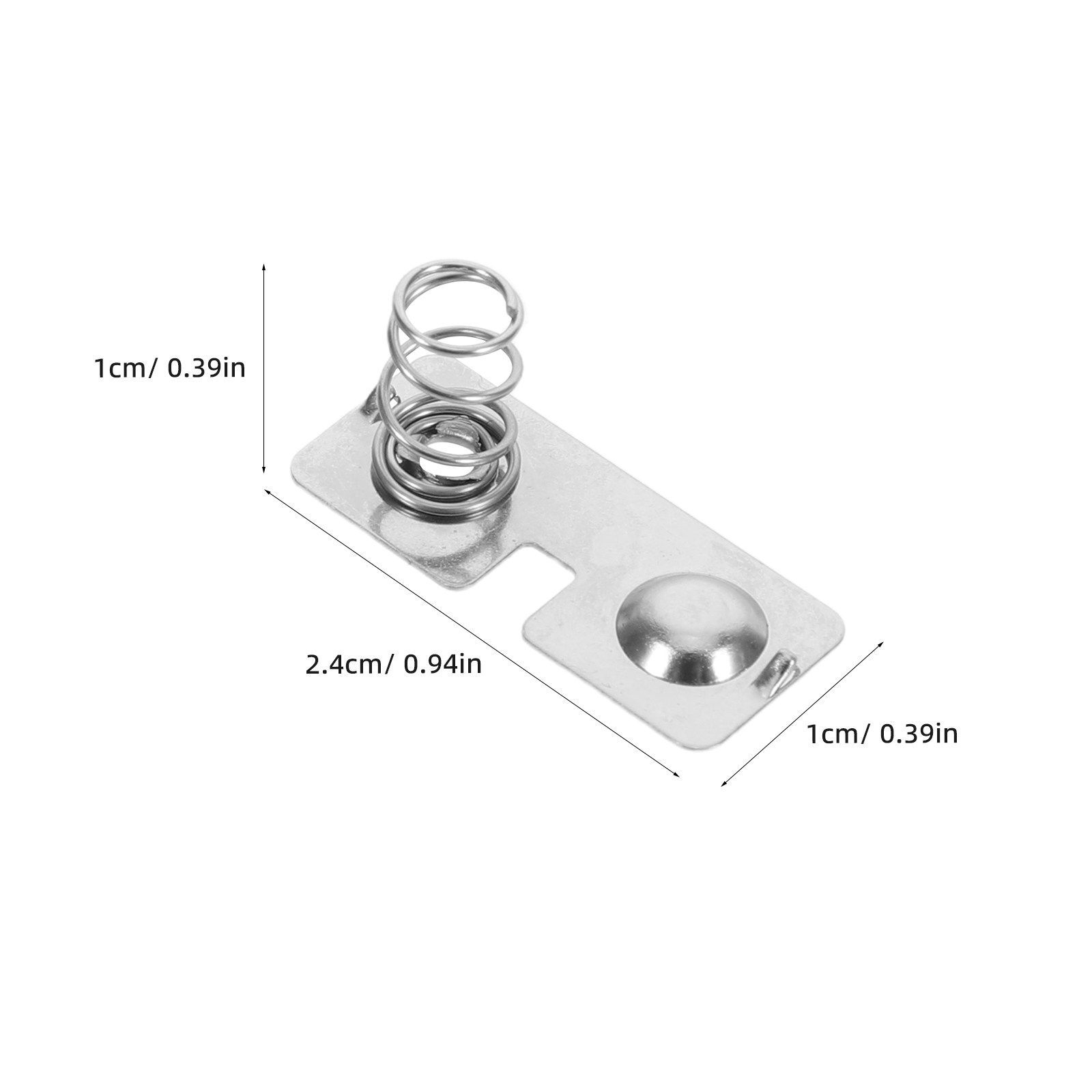 100Pcs Aa 배터리 스프링 접점 스테인레스 스틸  - Diy Electronics Holder 리뷰 및 가격