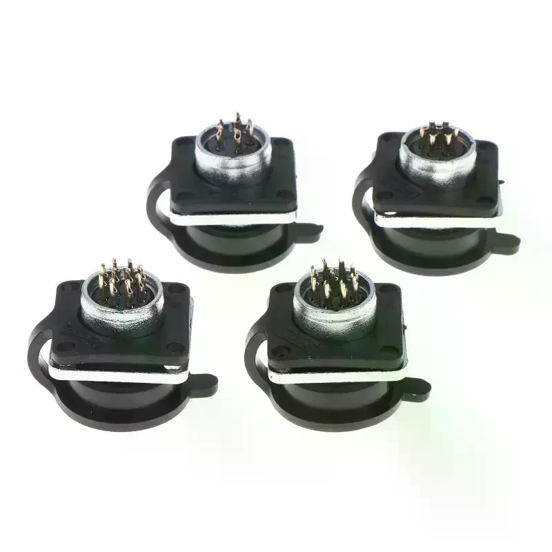 금속 쉘과 여러 개의 핀이 포함된 항공 커넥터 세트,  - Useful Diy Electronics Projects 리뷰 및 가격