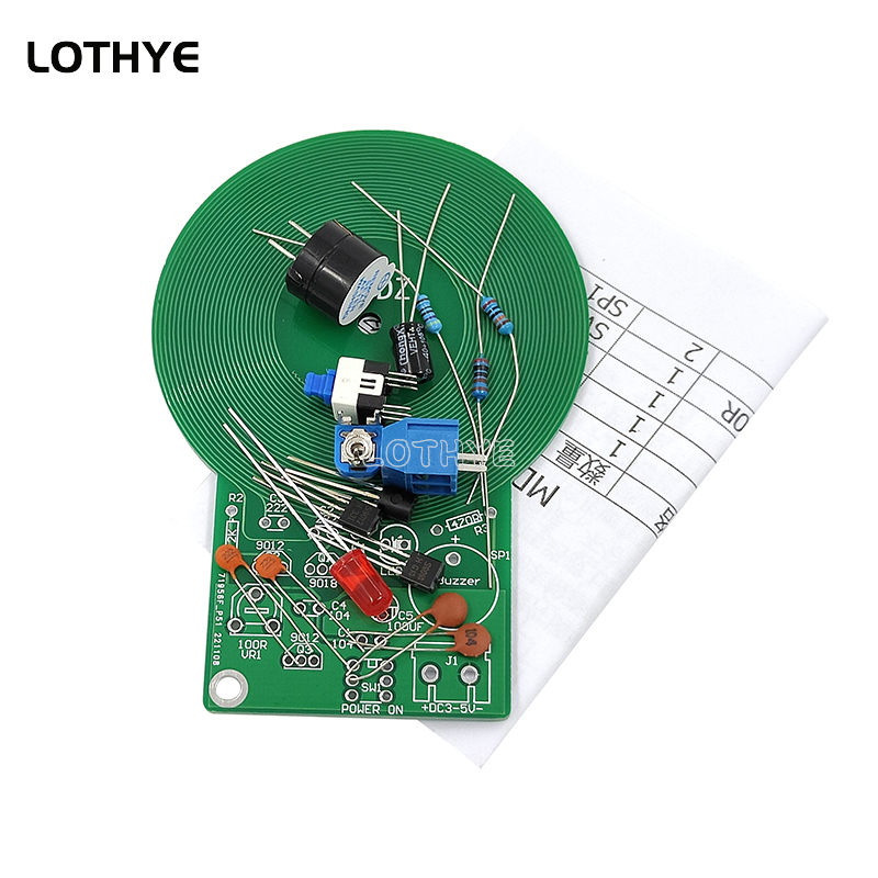 DC 3V-5V 금속 탐지기 키트 DIY 전자 키트 6 - Diy Electronic Modules 리뷰 및 가격