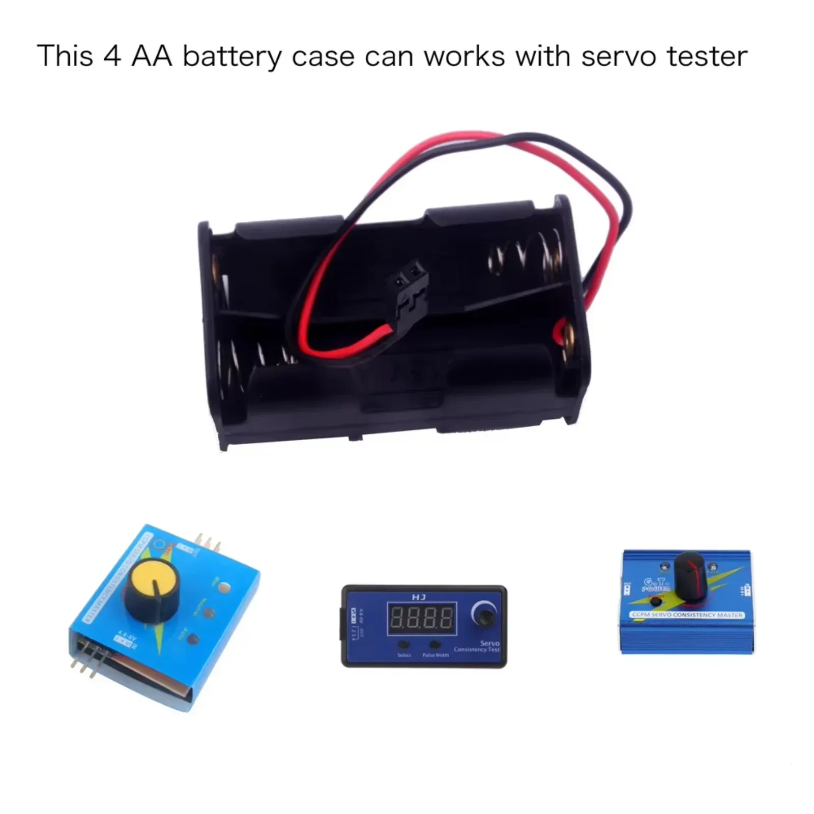 RC 서보 테스터용 2핀 JR 커넥터가 있는 AA 배터 - Diy Electronics Holder 리뷰 및 가격