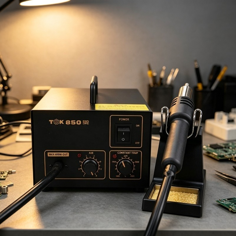 TGK-850/852 정밀 2-in-1 디솔더링 스테이 - Hot Air Rework Station 리뷰 및 가격